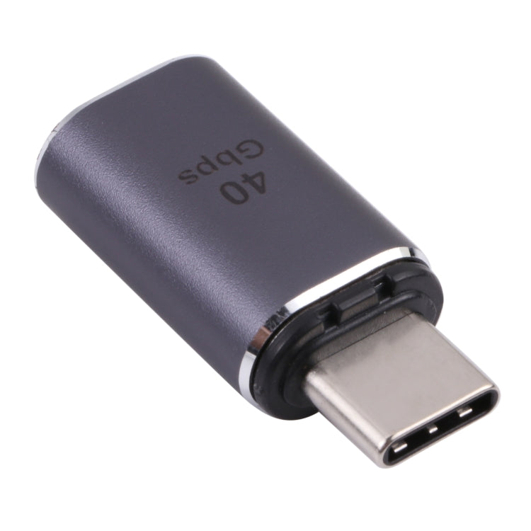 Адаптер USB-C/Type-C (папа) на USB-C/Type-C (мама) с магнитной головкой, 40 Гбит/с