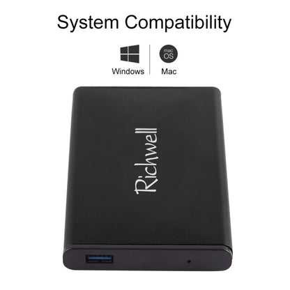 Мобильный жесткий диск Richwell SATA R2-SATA-160 ГБ 160 ГБ 2,5 дюйма с интерфейсом USB 3.0 Super Speed