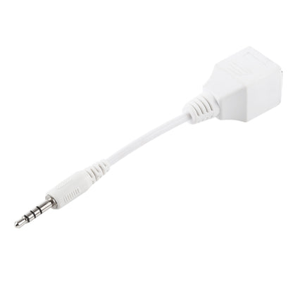 Сетевой адаптер Ethernet LAN CAT5 RJ45 с разъемом 3,5 мм, 4-полюсным штекером, общая длина: около 13 см
