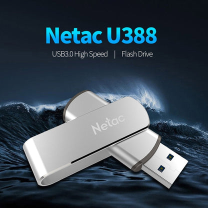 Флеш-диск Netac U388 64 ГБ USB 3.0 Twister Secure с шифрованием