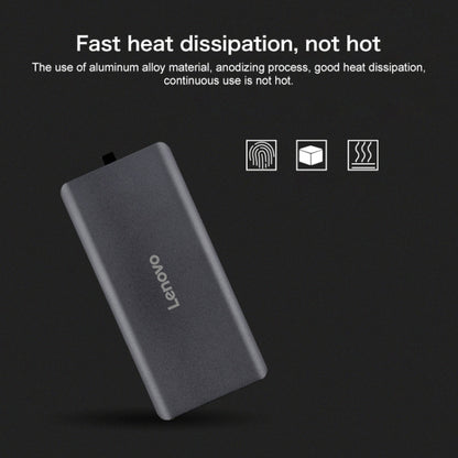 Док-станция Lenovo LX0801 с сетевым кабелем Type-C/USB-C