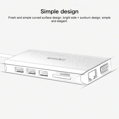 Док-станция Lenovo LX0801 с сетевым кабелем Type-C/USB-C