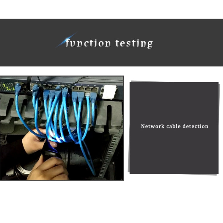 BSIDE FWT81 RJ11 / RJ45 Telephone Wire Tracker Toner Ethernet LAN Network Cable Tester