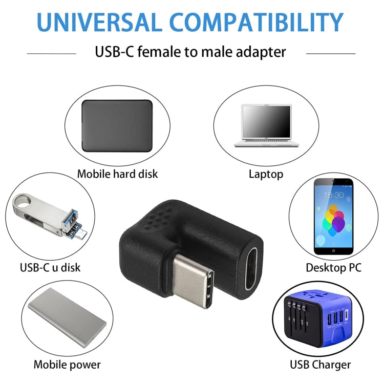 U-образный адаптер USB-C / Type-C «папа-мама»