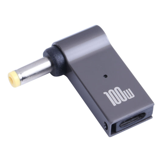 Адаптер для зарядки компьютера 100 Вт USB-C / Type-C (мама) - DC 4,8 x 1,7 мм (папа)