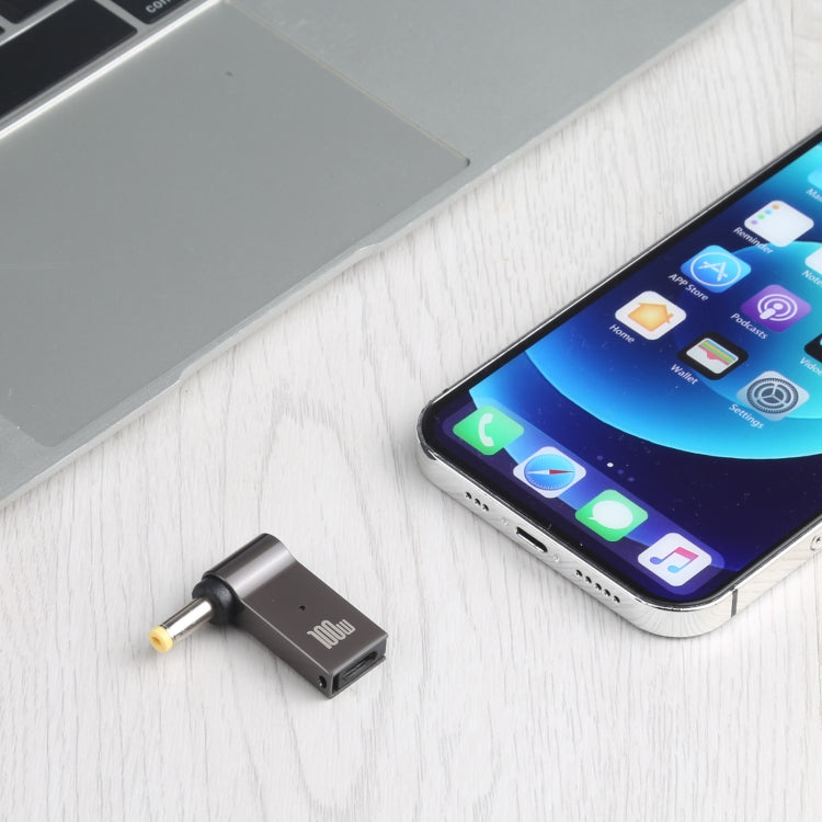 Адаптер для зарядки компьютера 100 Вт USB-C / Type-C (мама) - DC 4,8 x 1,7 мм (папа)