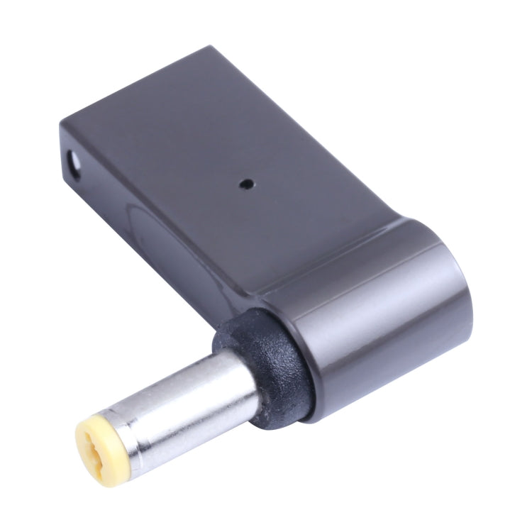 Адаптер для зарядки компьютера Acer мощностью 100 Вт с разъемом USB-C/Type-C (мама) на разъем DC 5,5x1,7 мм (папа)