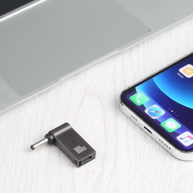 Адаптер для зарядки компьютера 100 Вт USB-C / Type-C (мама) - DC 3,5 x 1,35 мм (папа)