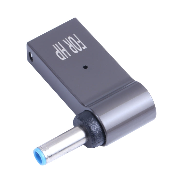 100 W USB-C / C tipa ligzda uz DC 4,5 x 3,0 mm ligzdu datora uzlādes adapteris HP ierīcēm