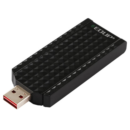 Сетевая карта EDUP EP-AC1625 600 Мбит/с 2,4 ГГц / 5,8 ГГц, двухдиапазонный беспроводной 11AC USB 2.0 с 2 антеннами для ноутбука/ПК