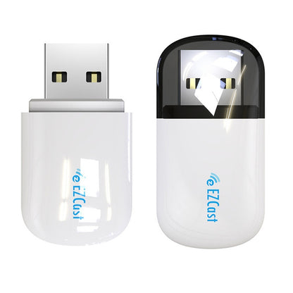 EZCast EZC-5200BS 600 Мбит/с двухдиапазонный беспроводной WiFi + Bluetooth USB 2.0 адаптер
