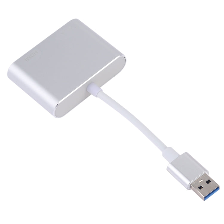 2 vienā USB 3.0 uz HDMI + VGA adapteris