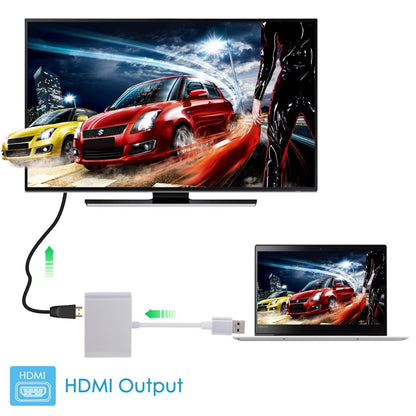 2 vienā USB 3.0 uz HDMI + VGA adapteris