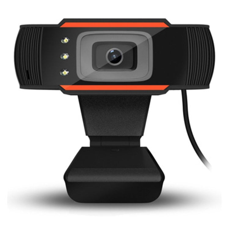 Веб-камера A870C3 480P, USB-разъем, компьютерная веб-камера с микрофоном для поглощения звука и 3 светодиодами, длина кабеля: 1,4 м