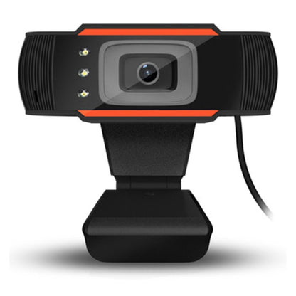 Веб-камера A870C3 480P, USB-разъем, компьютерная веб-камера с микрофоном для поглощения звука и 3 светодиодами, длина кабеля: 1,4 м
