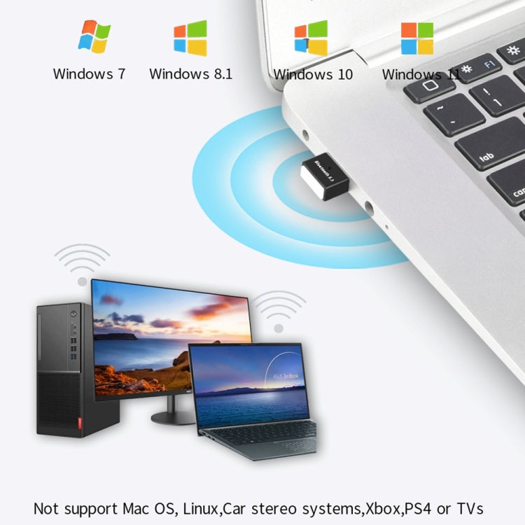 USB ārējais Bluetooth 5.3 adapteris