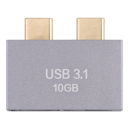 USB Female + USB-C / Type-C Female to 2 x USB-C / Type-C Male Adapter