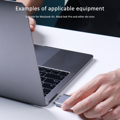 Адаптер 2 x USB (женский) на 2 x USB-C / Type-C (мужской)