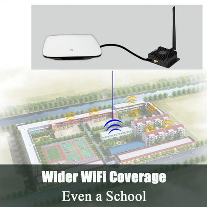 EDUP EP-AB003 8 Вт 2,4 ГГц расширитель сигнала WiFi широкополосный усилитель с антенной для беспроводного маршрутизатора