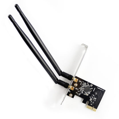 Сетевая карта EDUP EP-9607 с двухдиапазонным беспроводным адаптером PCI-E Express 1200 Мбит/с и двумя антеннами 6 дБи
