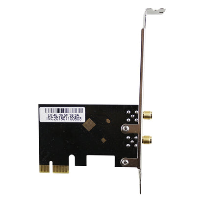 Сетевая карта EDUP EP-9607 с двухдиапазонным беспроводным адаптером PCI-E Express 1200 Мбит/с и двумя антеннами 6 дБи