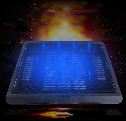 N19 USB Powered Portable Silent Fan Laptop Cooling Pad Stand