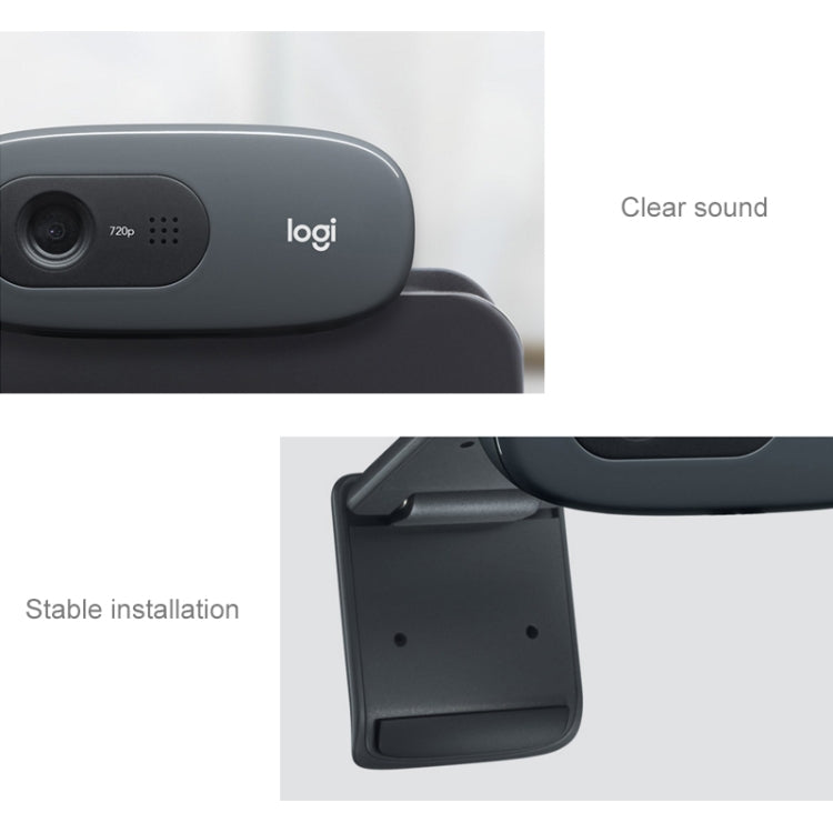 Logitech C270 HD tīmekļa kamera atbilst visām HD 720p videozvanu vajadzībām