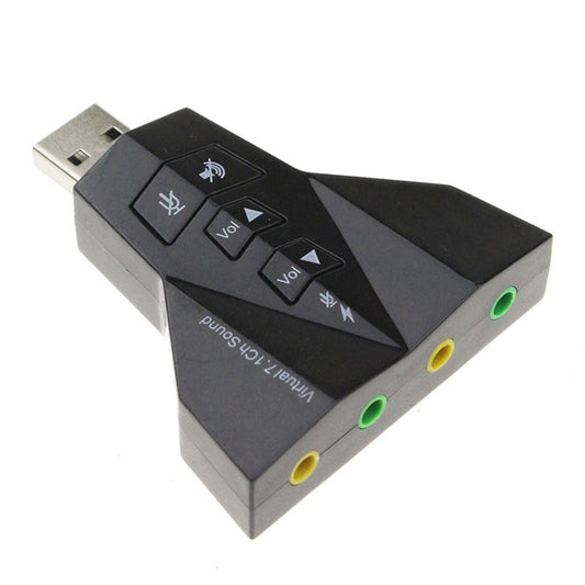 2.1-канальный USB-звуковой адаптер (два USB-микрофона, две USB-гарнитуры)