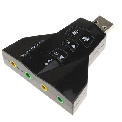 2.1-канальный USB-звуковой адаптер (два USB-микрофона, две USB-гарнитуры)