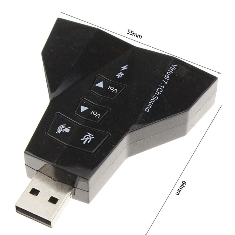 2.1-канальный USB-звуковой адаптер (два USB-микрофона, две USB-гарнитуры)