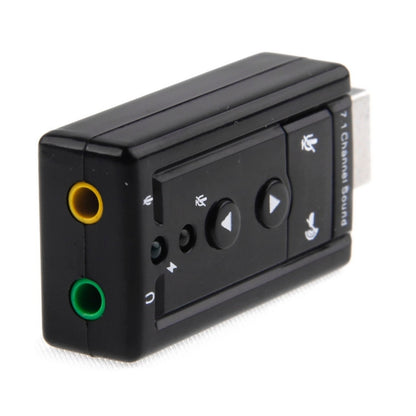 Внешний USB 2.0 7.1-канальный 3D Virtual Audio звуковой адаптер