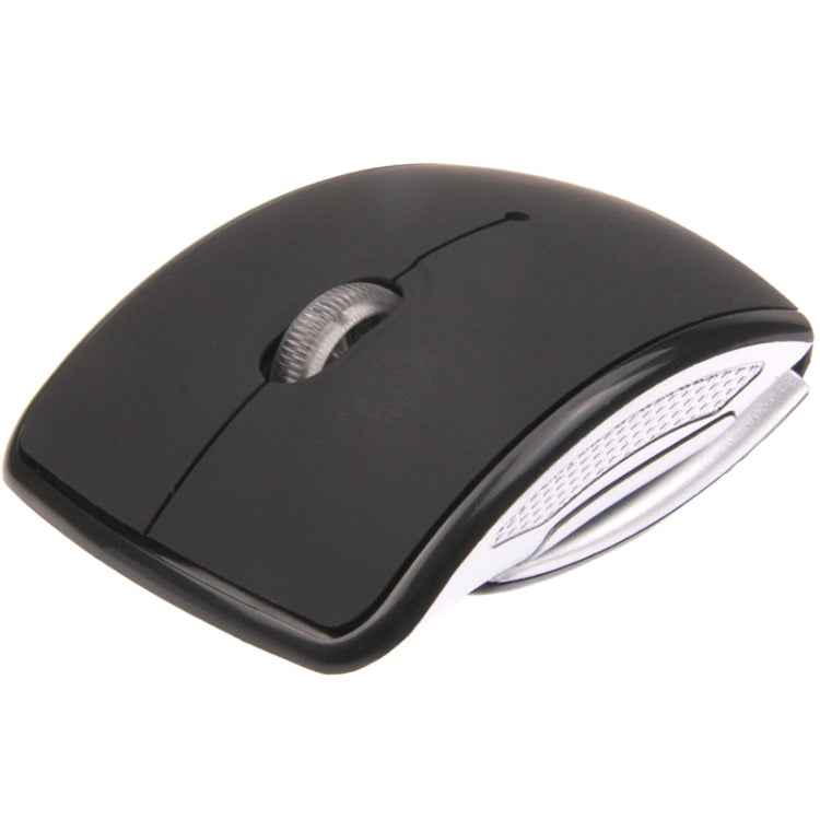 Wireless 2.4GHz 800-1200-1600dpi Snap-in Transceiver Folding Wireless Optical Mouse / Mice