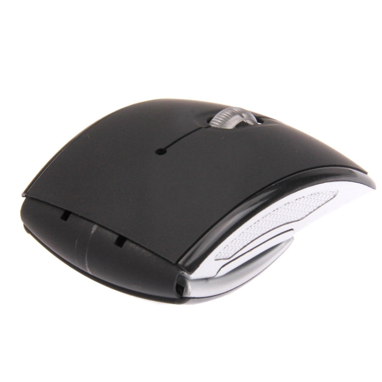 Wireless 2.4GHz 800-1200-1600dpi Snap-in Transceiver Folding Wireless Optical Mouse / Mice