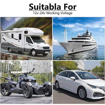 Автомобильный адаптер питания 2A 4,0 x 1,7 мм, витой кабель для автомобильного зарядного устройства, длина: 40–140 см