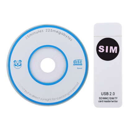 USB Universal Card Reader, Support SD / MMC /SIM / TF Card