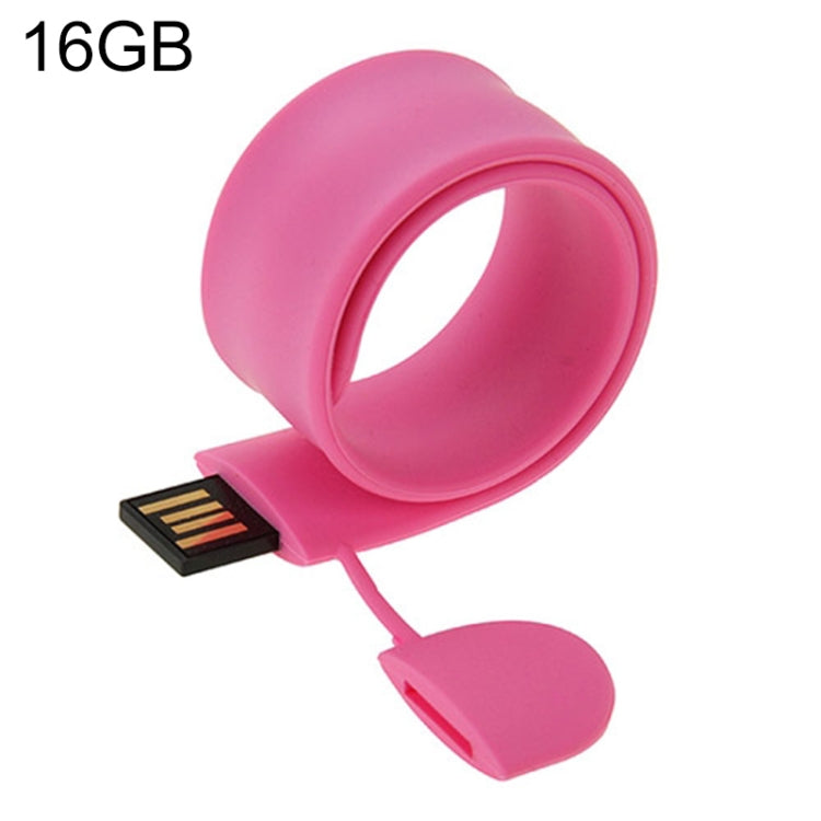 USB-флешка-браслет из силикона с памятью 16 ГБ