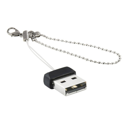 Мини USB-флеш-накопитель 16 ГБ с цепочкой для ПК и ноутбука