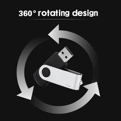 Флеш-диск Twister USB 2.0 16 ГБ (черный)
