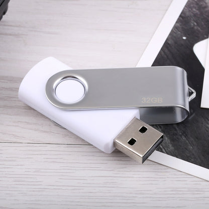 32 GB Twister USB 2.0 zibatmiņas disks (balts)