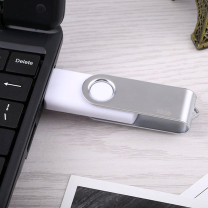 32 GB Twister USB 2.0 zibatmiņas disks (balts)