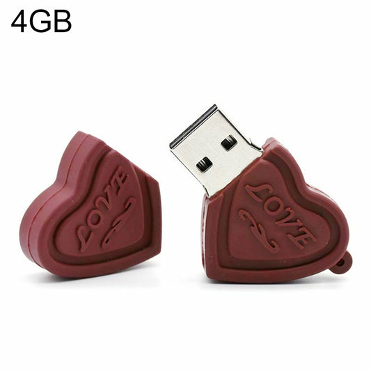 USB-флеш-накопитель Dual Hearts Style 4 ГБ