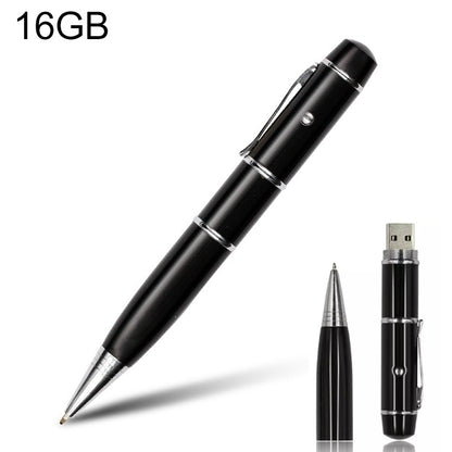 USB-флеш-накопитель 3 в 1 в стиле лазерной ручки, 16 ГБ (черный)