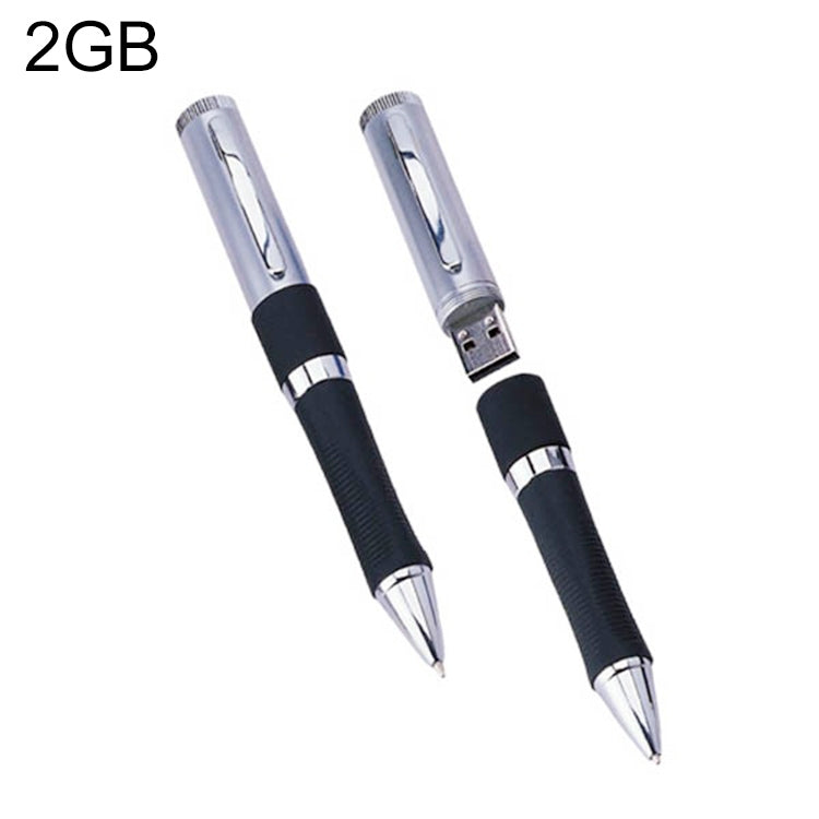 USB-флеш-накопитель 2 в 1 в форме ручки, черный (16 ГБ)