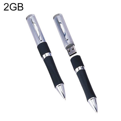 USB-флеш-накопитель 2 в 1 в форме ручки, черный (16 ГБ)