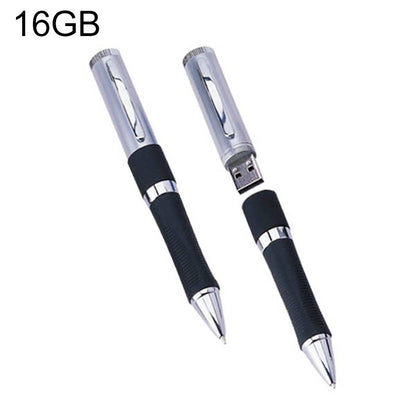USB-флеш-накопитель 2 в 1 в форме ручки, черный (16 ГБ)