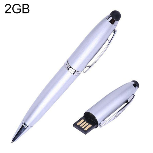 USB-флеш-накопитель 2 в 1 в форме ручки, черный