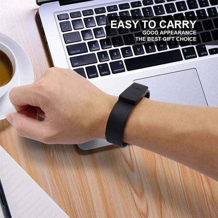 Флеш-диск USB 2.0 с силиконовыми браслетами на 16 ГБ