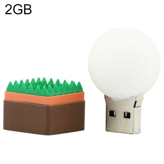 16 GB golfa stila USB zibatmiņas disks