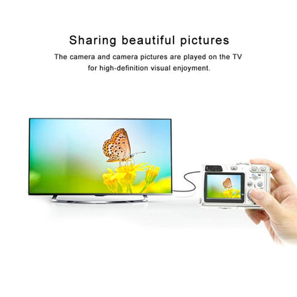 Кабель-адаптер Mini HDMI (штекер) – Micro HDMI (штекер) 1,8 м