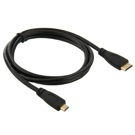Кабель-адаптер Mini HDMI (штекер) – Micro HDMI (штекер) длиной 1 м